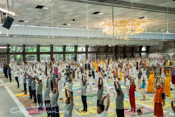 09 Dia internacional del Yoga Amritapuri 2023