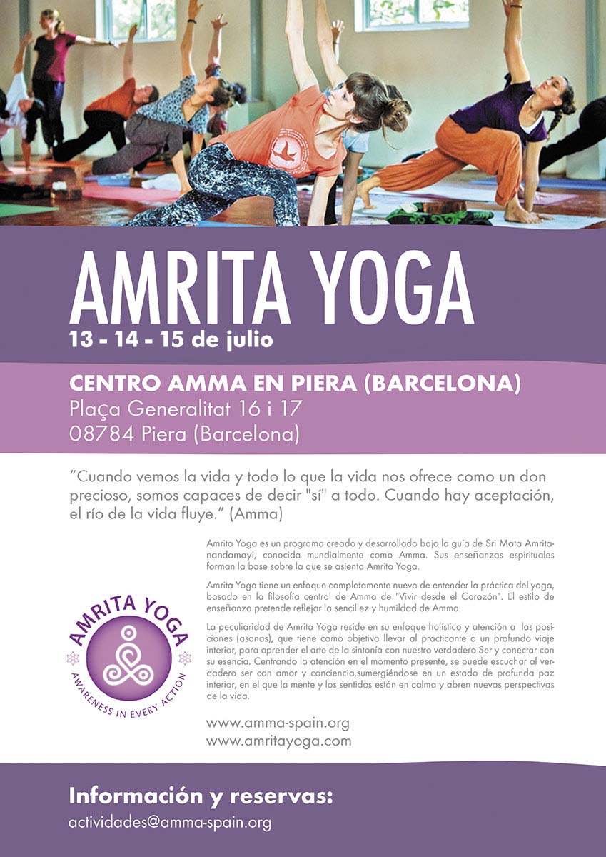 Amrita yoga espana2018