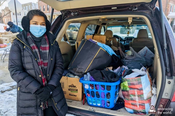 AYUDH Chicago gets food and clothing to people in need as COVID-19 continues