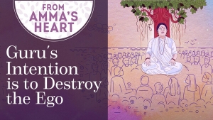 La intención del Guru es destruir el ego