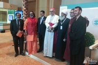Historic interfaith conference with the Grand Imam of Al-Azhar Al-Sharif and the Pope of the Catholic Church