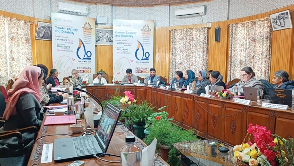 Reunión histórica en la Universidad de Cachemira del Grupo de Trabajo C20 sobre Igualdad de Género y Discapacidad