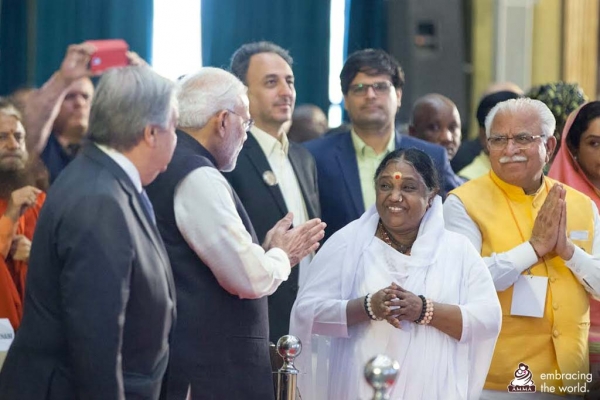 The Prime Minister honors Amma for contributing to the campaign to clean up India